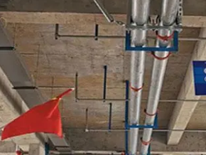 清流管廊支架的安装方法